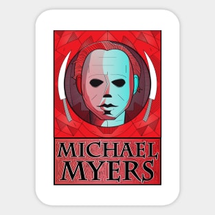 HORROR ICONS - MICHAEL MYERS Sticker